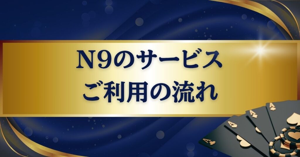 N9のサービスご利用の流れ